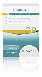 BAYROL pH-Minus 2 kg (4 x 500 g Beutel)