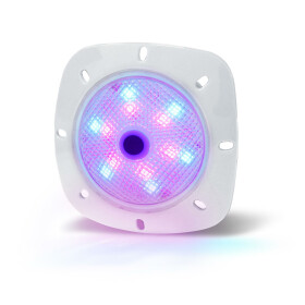 LED Magnetlampe | Gehäuse weiß | Leuchtmittel RGB