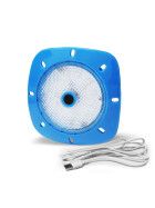LED Magnetlampe | Gehäuse Blau | Leuchtmittel weiß