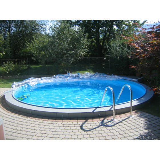 Stahlwand Pool-Set Splash Basic 350 x 120 cm