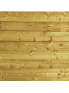 poolsale Holzpool SET Achteck | mit Metallecken | weiß | 470 x 470 x 124 cm | ca. 16,3 m³ Beckenvolumen