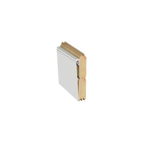 poolsale Holzpool SET Achteck Langform | weiß | mit Metallecken | 610 x 400 x 124 cm | ca. 19,1 m³ Beckenvolumen