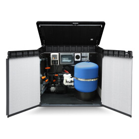 Pool Technikbox | BAYROL Automatic pH-Chlor | Filter Side...