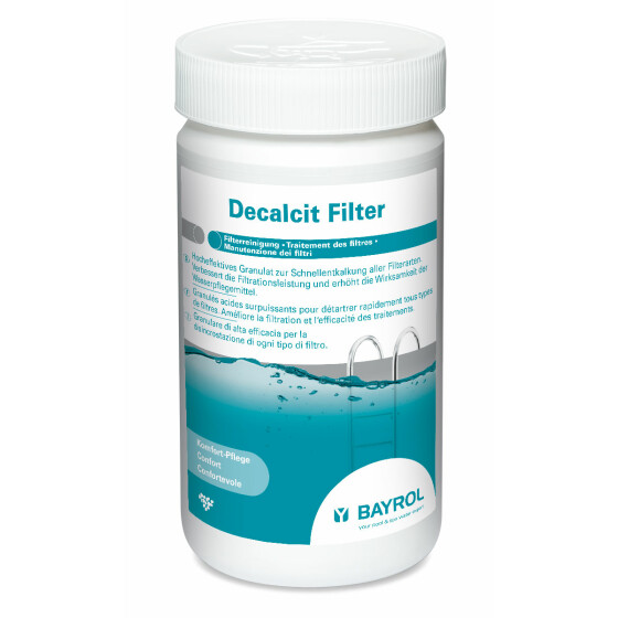 BAYROL Decalcit Filter | 1 kg Dose
