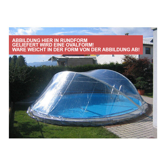 Cabrio Dome Oval 490 x 300 cm