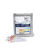 Teststreifen 3-in-1 | Chlor | pH | Alkalität | 50 St